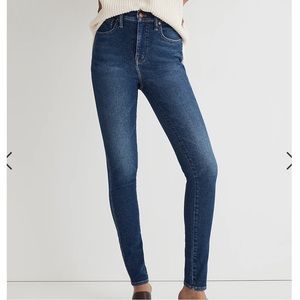 10” High Rise Skinny Madewell Jeans